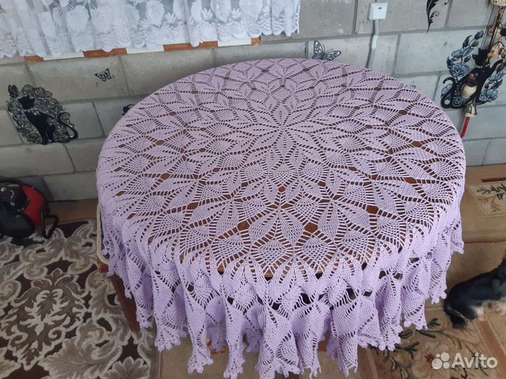 Скатерть крючком