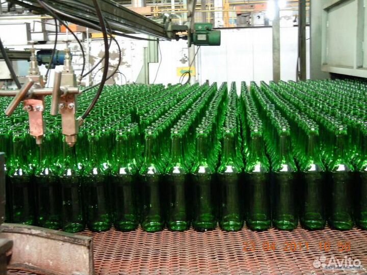 Стеклянная бутылка 0.5