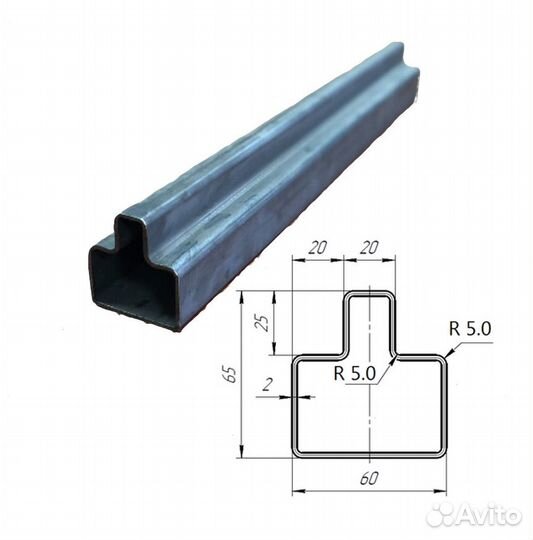 Откатные ворота 4х2 Т-профиль+автоматика Home Gate
