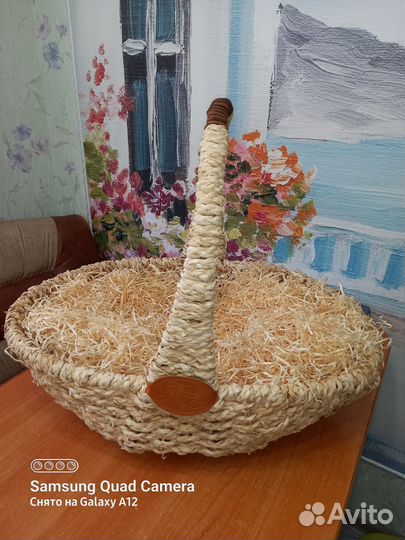 Плетеная корзина