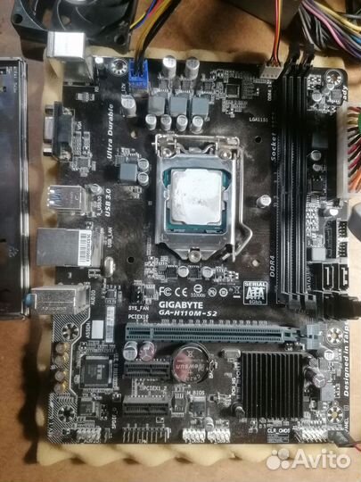 4 потока g4560 (i3-6100), плата 1151 / сист блок