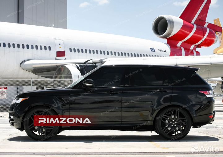 Кованые диски R22 на Range Rover Sport