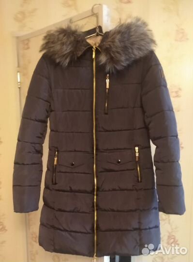 Пуховик женский 44-46 зимний