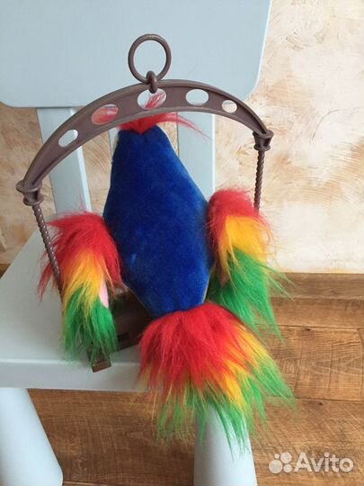 Игрушка говорящий попугай