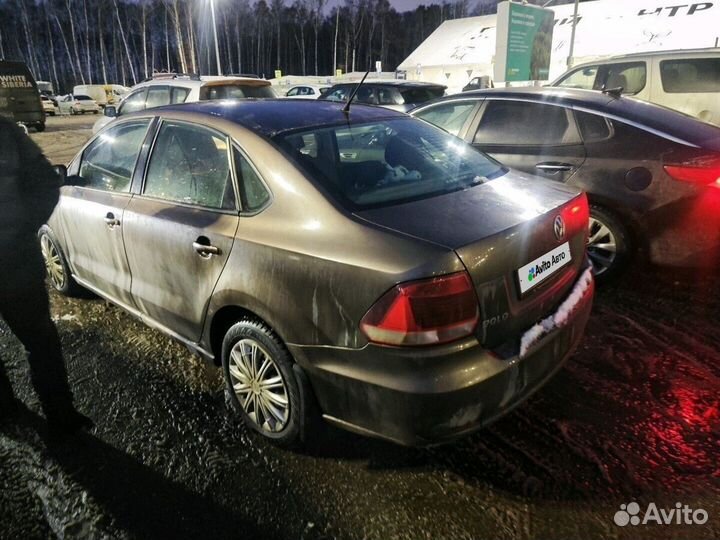 Volkswagen Polo 1.6 AT, 2015, 56 093 км