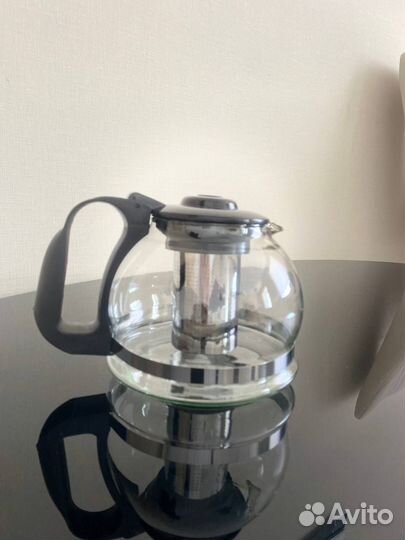 Чайник заварочный стеклянный