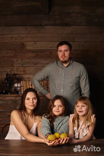 Фотосессия в студии с фотографом