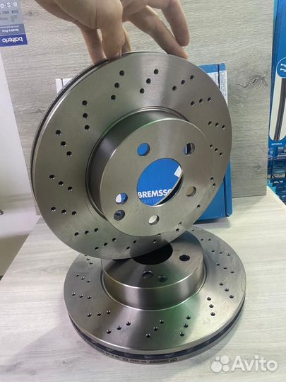 Диск тормозной передний Mercedes-Benz C-Class W204