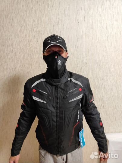 Текстильная спортивная мотокуртка fusion
