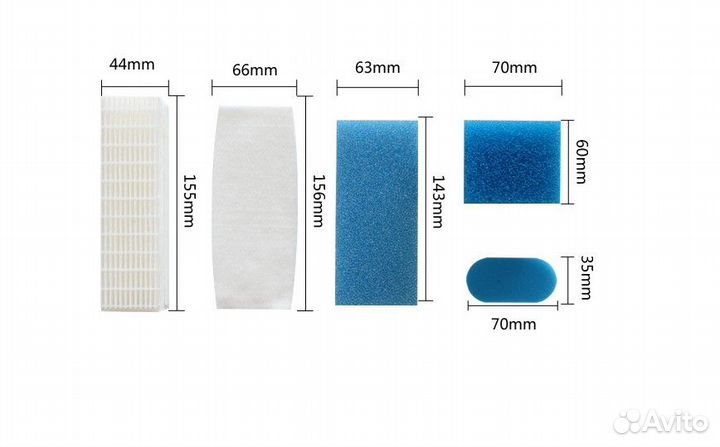 Набор фильтров для пылесосов Thomas 787203