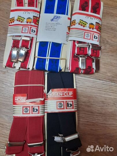 Подтяжки детские и взрослые производства гдр