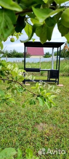 Мангал с печью