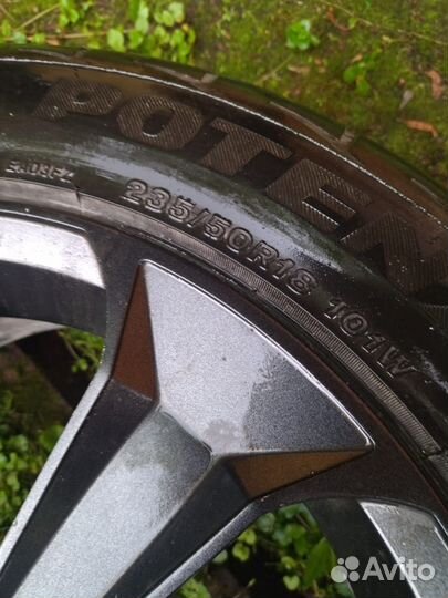 Колеса в сборе R18 от Mitsibishi Outlander