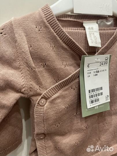 Костюм на девочку 56 H&M новый