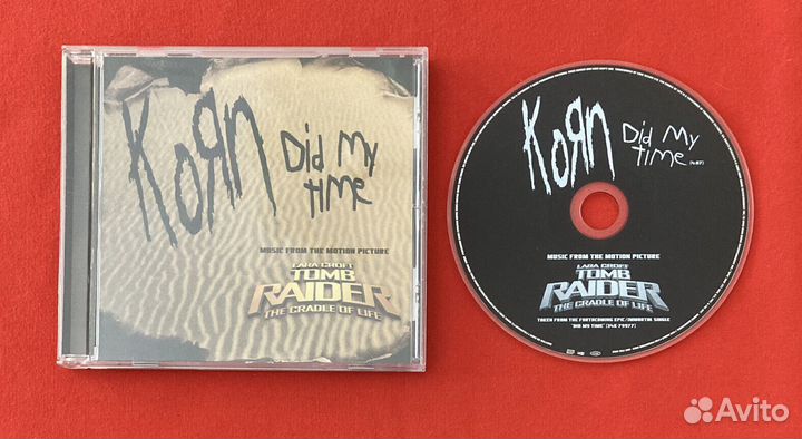 Диск Korn did my time tomb raider