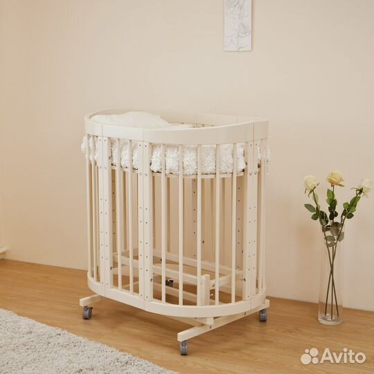 Кровать круглая паулина 8в1 можга