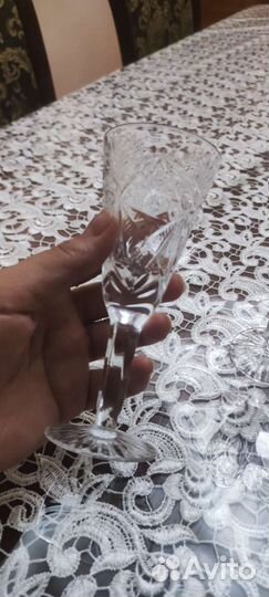 Рюмки на ножках Гусь-Хрустальный