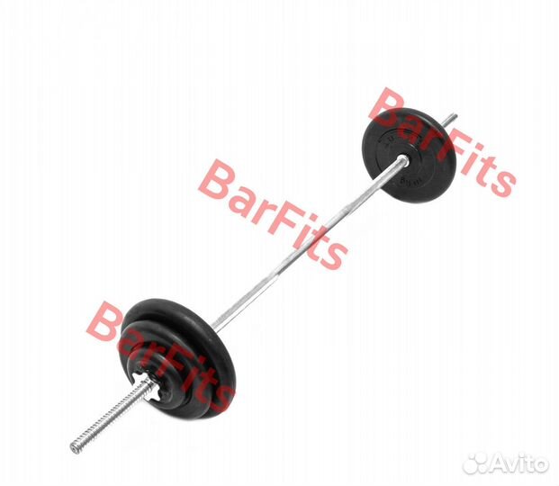 Штанга обрезиненная Антат 40кг