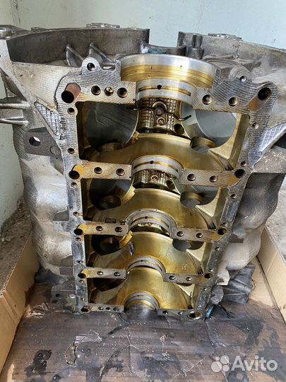 Блок двигателя Порше Кайен 957