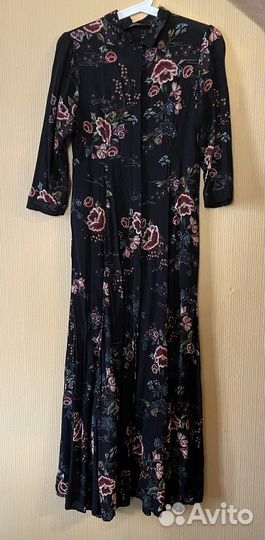 Платье zara s миди