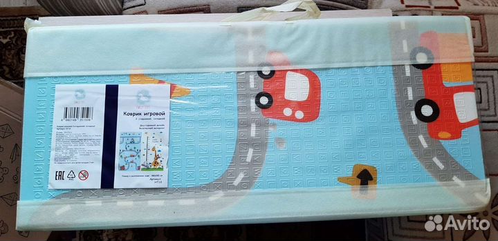 Складной детский коврик