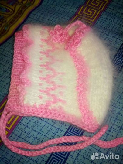 Пуховые шапочки