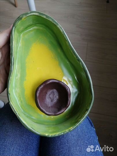 Тарелочка авокадо