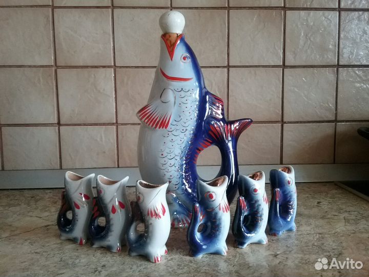 Фарфоровые Рыбки СССР