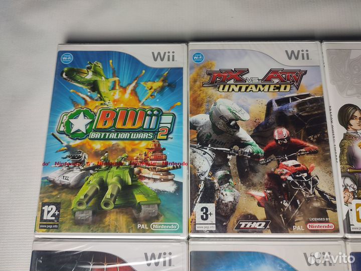 Запечатанные игры для Nintendo Wii