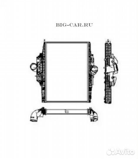 NRF 30453 интеркулер