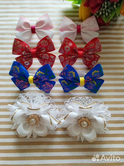 Школьный набор 8 бантиков