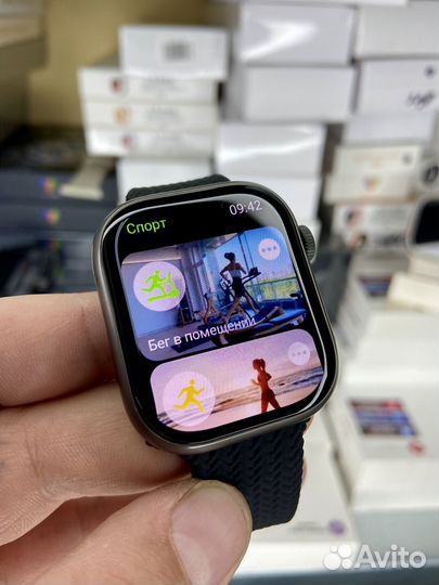 Apple watch hk 9 sirees + 2ремня гарантия 2024