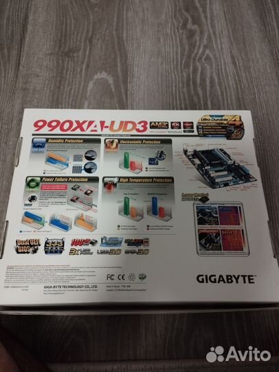 Материнская плата Gigabyte 990XA-UD3,Amd Am3+