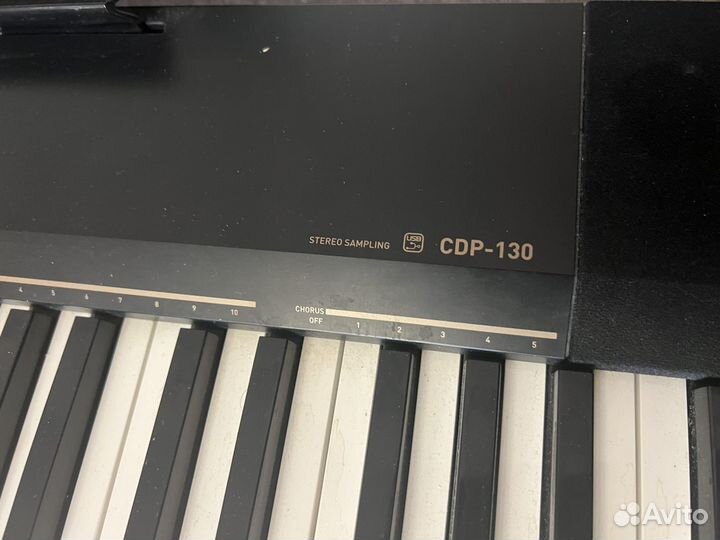 Цифровое пианино casio cdp 130