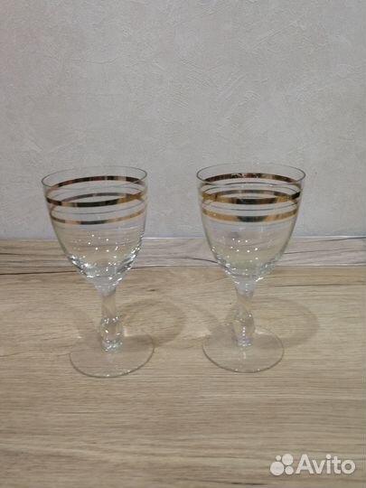 Фужеры для шампанского и вина