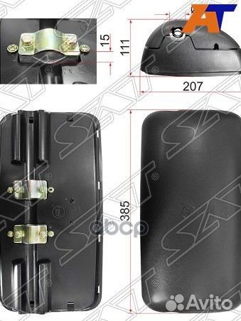 Зеркало заднего вида isuzu giga cabover truck