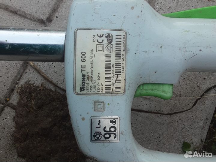 Газонокосилка триммеер viking (stihl) 600 рабочий