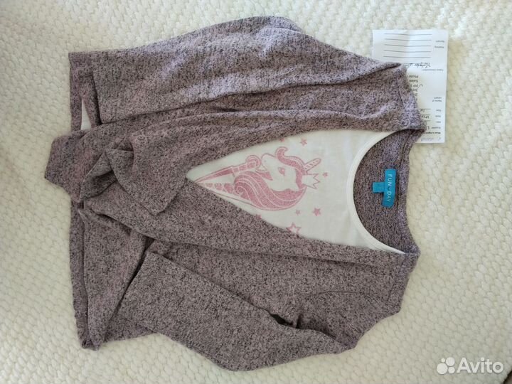 Лонгсливы на девочку 110