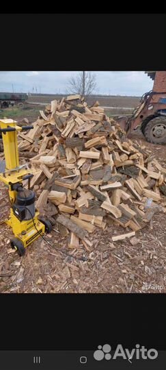 Дрова колотые
