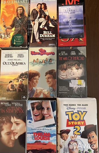 Видеокассеты с фильмами