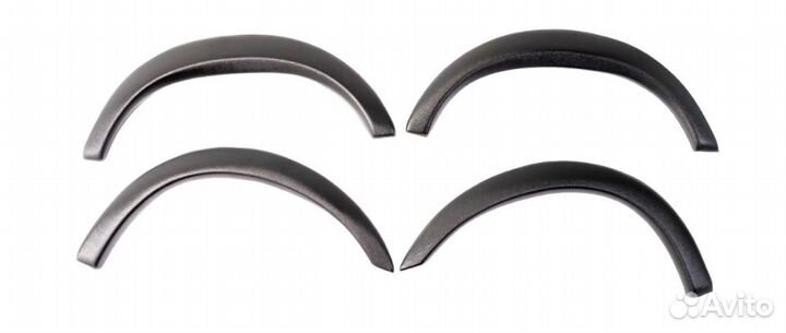 Накладки на пороги, двери и колесные арки ваз 2110