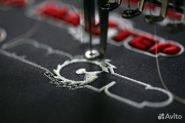 Машинная вышивка на одежде