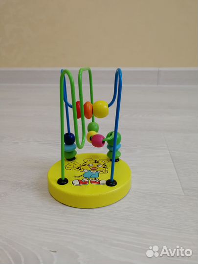 Развивающие игры для малышей из дерева