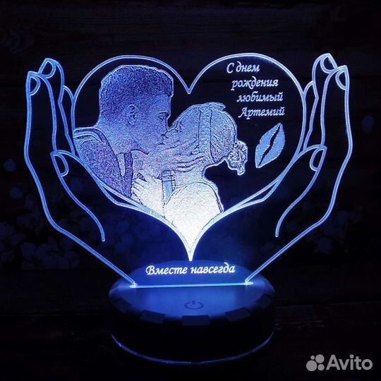 3D Светильник/ночник (на заказ)