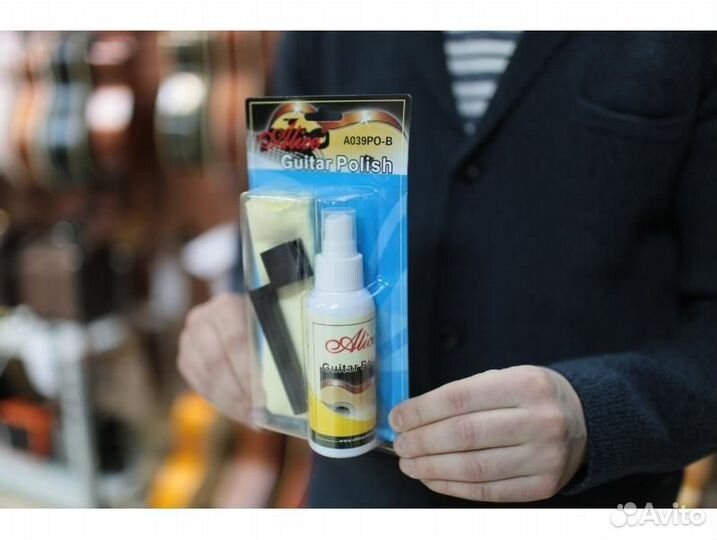 Alice A039PO-B Полироль для гитары 100мл, комплект