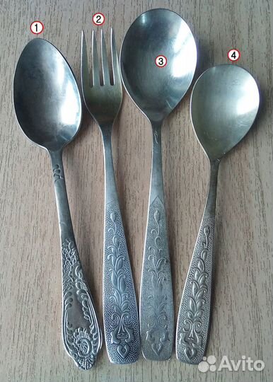 Столовые приборы из СССР