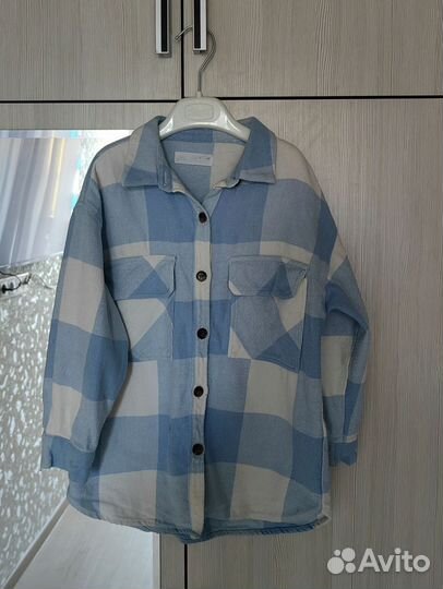 Рубашка zara для девочки 122