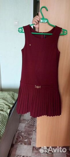 Школьный сарафан р158