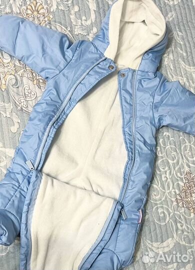 Комбинезон демисезонный для новорожденных 56 62