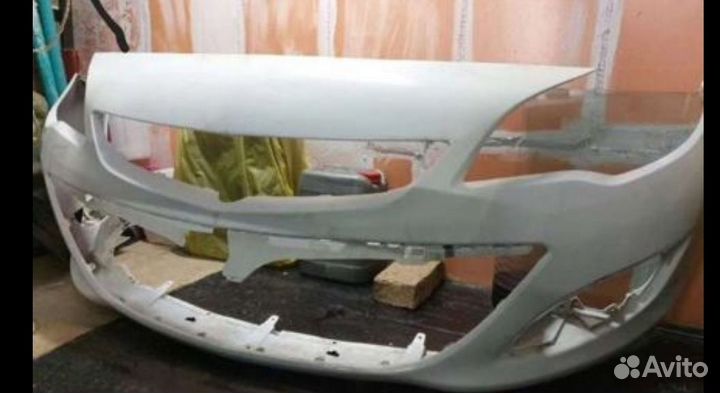 Бампер opel астра